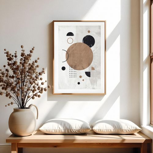 Plakat geometria minimalizm 30x40 cm na Arena.pl