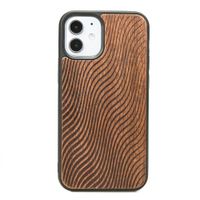 drewniane etui na iphone 12 mini fale merbau
