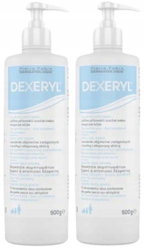 Dexeryl Krem Emolient do skóry suchej AZS 2x500 g na Arena.pl