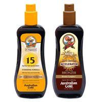 Australian Gold SPRAY SPF15+ACELERATOR DO OPALANIA