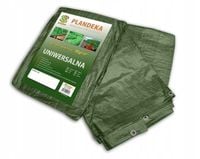 PLANDEKA PLANDEKI WZMACNIANA 4X5 MROZOODPORNA WODOODPORNA 4X5M + TRYTKI 90G