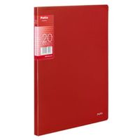 TECZKA OFERTOWA A5 20 PATIO CLEAR BOOK CASE CZERWONA