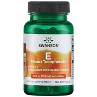 Suplement diety Witamina E Swanson Health Products kapsułki 100 szt.