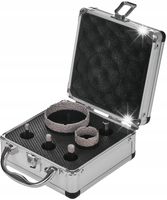 SCHMITH Zestaw otwornic diamentowych + adapter HEX M14 5 szt SQOD-M14-5