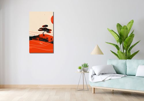 Obraz 50x90cm Czerwone Pustynne Pejzaże na Arena.pl
