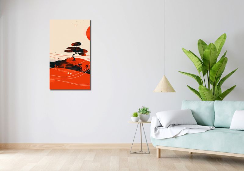 Obraz 50x90cm Czerwone Pustynne Pejzaże zdjęcie 2