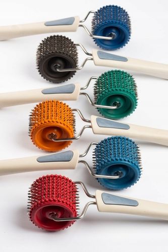 Aplikator LYAPKO WAŁEK z igłami do masażu twarzy ZIELONY + GRATIS na Arena.pl