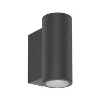 Ścienna lampa zewnętrzna Lenta OWL-2026B-2-4K Italux LED 14W 4000K IP54 czarny