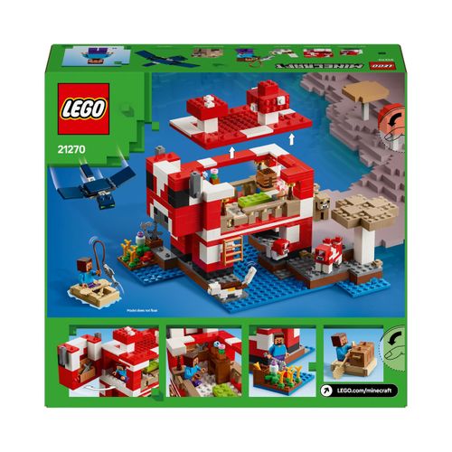 LEGO(R) MINECRAFT 21270 Dom grzybowej krowy na Arena.pl