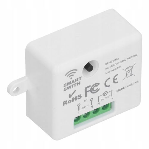 433 MHz 10A Mini moduł przełączający Inteligentny na Arena.pl