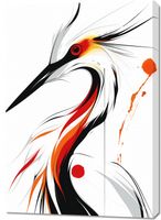 Obraz 70x100cm Bocian