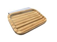 tacka drewniana bamboo 18x12,5 cm