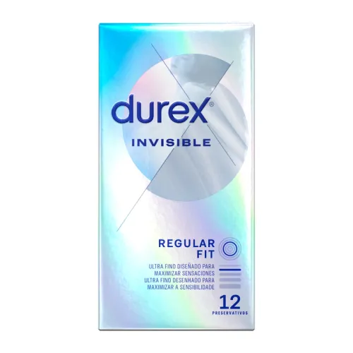 durex invisible ultra cienkie prezerwatywy 12 szt. lateksowe 54mm na Arena.pl