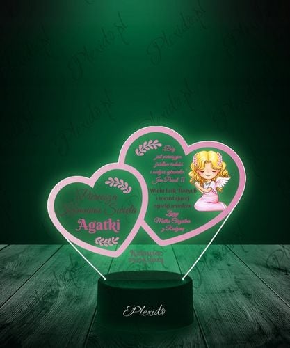 Pamiątka Pierwszej Komunii Świętej Lampka Nocna Dla Dziewczynki na Arena.pl