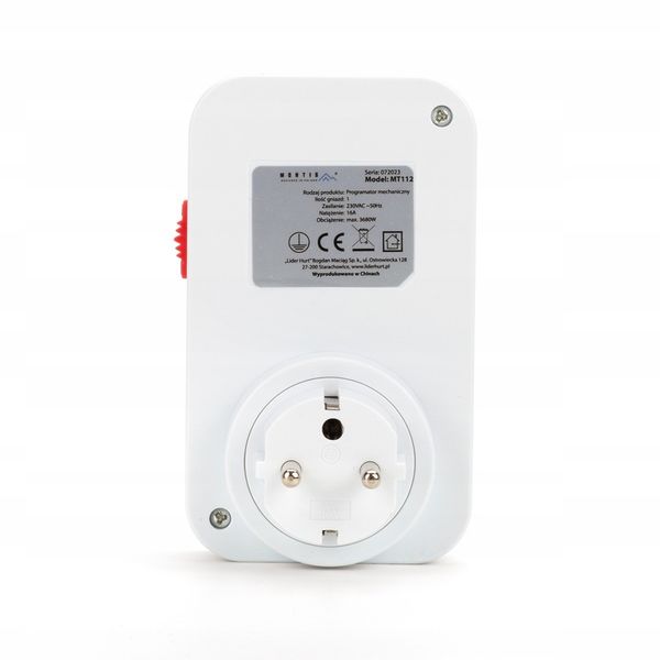 2x PROGRAMATOR CZASOWY MECHANICZNY DO GNIAZDKA DOBOWY 24H 15-MIN ZESTAW zdjęcie 4