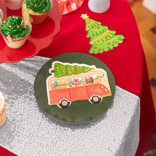 Bieżnik cekinowy srebrny 28x200cm na Arena.pl