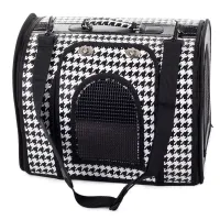 Torba transportowa transporter dla psa kota 44x25,5x26cm w kratkę