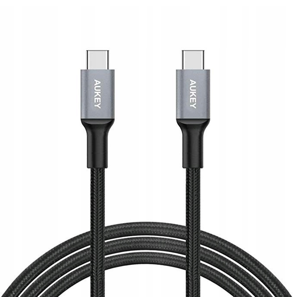 Kabel AUKEY CB-CD6 nylonowy Quick Charge USBC zdjęcie 2