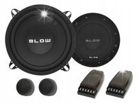 2X GŁOŚNIK SAMOCHODOWY BASOWY WOOFER 100W 5,25 130mm + 2X TWEETER ZESTAW