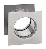 TULEJE WENTYLACYJNE DO DRZWI KWADRATOWE NIKIEL