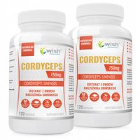 Cordyceps 750mg ODPORNOŚĆ MACZUŻNIK 2x120 kaps