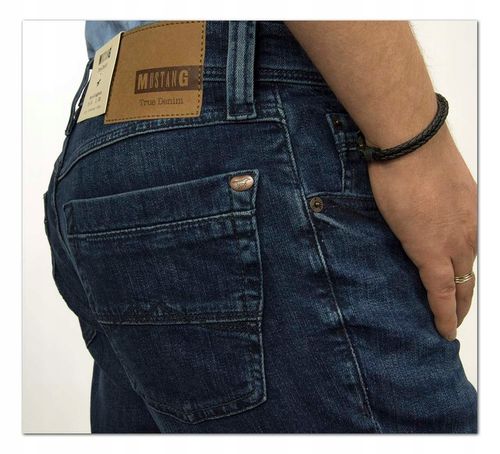 Mustang Washington Blue 883 spodnie jeansy W32 L32 na Arena.pl