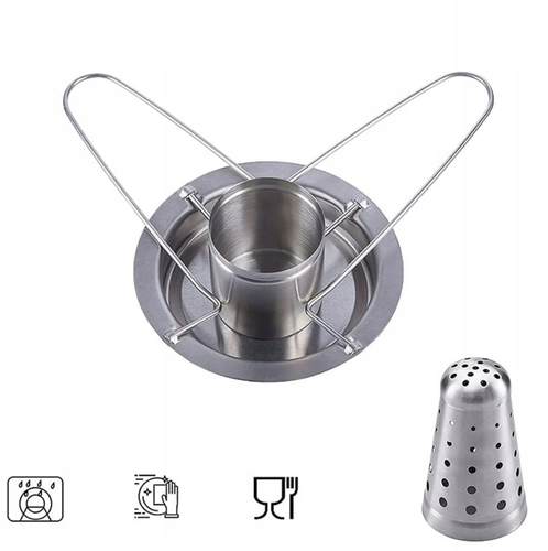 stojak na kurczaka ze stali nierdzewnej grilli 777536 na Arena.pl