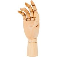 Drewniana ręka ruchoma manekin 18 cm prawa do rysowania i szkicowania