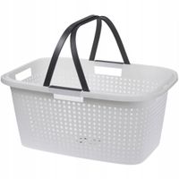 Kosz wolnostojący na pranie Storage Solutions 67l biały