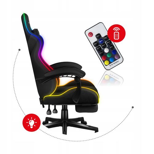 Fotel gamingowy Huzaro Force 4.7 RGB Mesh na Arena.pl
