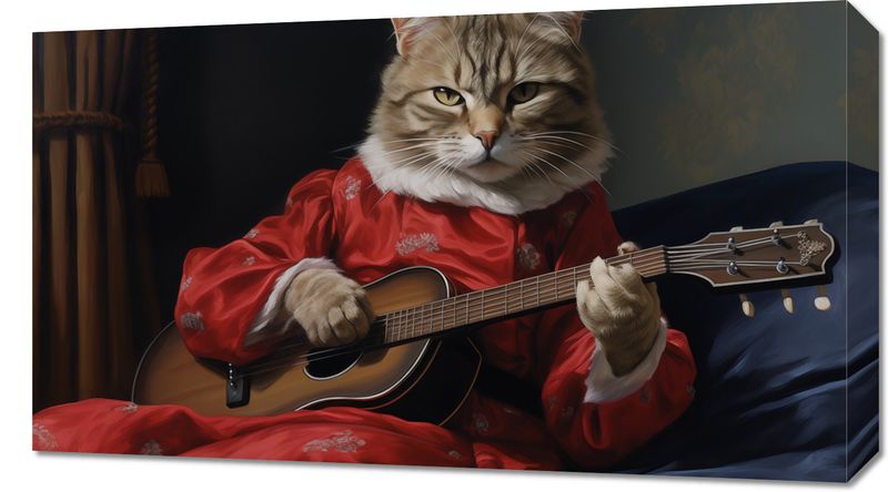 Obraz 70x40cm Melodia Kociej Łapy zdjęcie 1