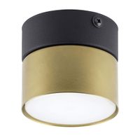 oprawa natynkowa spot space black/gold 6140 tk lighting