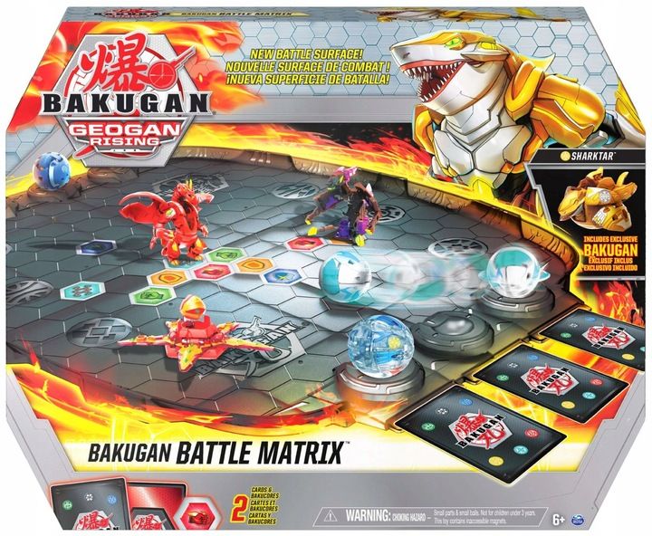 BAKUGAN BATTLE MATRIX ARENA PLANSZA SHARKTAR zdjęcie 11