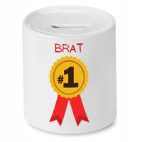 Skarbonka Dla Brata Numer Jeden Prezent Z Nadrukiem Ze Zdjęciem