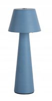 Lampa stołowa niebieska stylowa lampka do sypialni Mini LED Cone