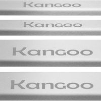 Listwa progowa RENAULT KANGOO MK2 Stal nierdzewna 304 mat 4szt