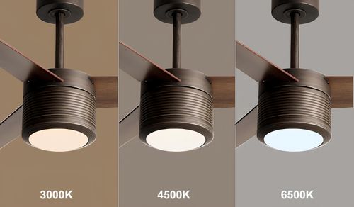 Wentylator sufitowy Reiga cichy 52 cale LED 3 łopaty z pilotem na Arena.pl