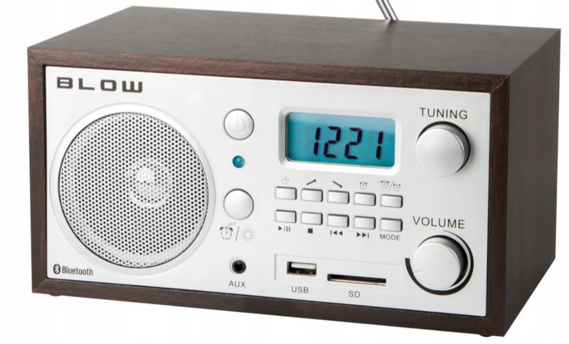 Radio Analogowe Blow Bluetooth Usb Sd Aux Fm Am zdjęcie 1