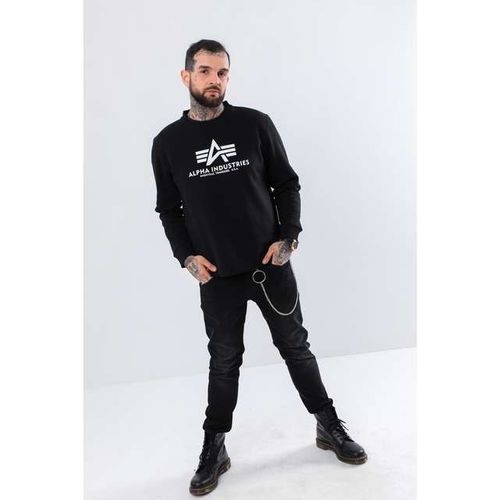Alpha Industries BASIC SWEATER 03 BLACK Rozmiar - M na Arena.pl