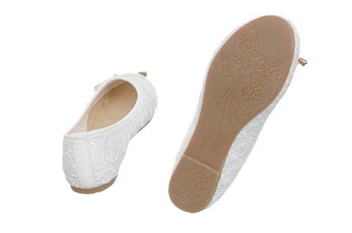 Baleriny dziewczęce białe - 31 na Arena.pl