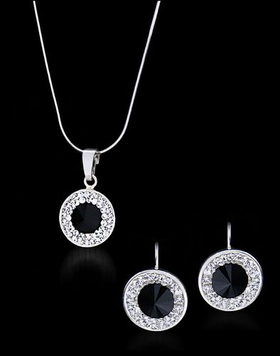 komplet srebro elementy Swarovski® na Arena.pl