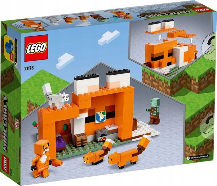 LEGO Minecraft Siedlisko lisów 21178 zdjęcie 4