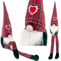 ŚWIĄTECZNY SKRZAT POD CHOINKĘ KRASNAL GNOM MIKOŁAJ