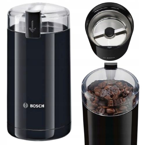 Młynek elektryczny Bosch do kawy TSM6A013B Mocny 180W Ostrza stal na Arena.pl