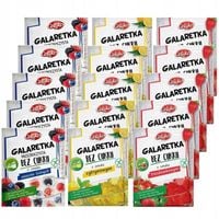 GALARETKA BEZ CUKRU CELIKO smak truskawkowa cytrynowa + owoce leśne