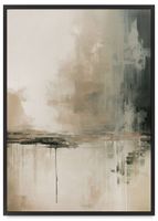 Plakat obrazy abstrakcyjne w ramie 50x70 cm w czarnej ramie