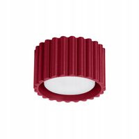 Spot Burgund GX53 10W 6cm Ryflowany Okrągły SOLLUX Lighting AURA