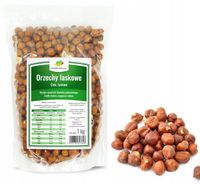 ORZECHY LASKOWE łuskane Magnez Potas 1kg ŚWIEŻE