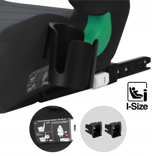 Fotelik Samochodowy Podstawka Tulano Cabby 35 Graphite Isofix 125-150Cm na Arena.pl