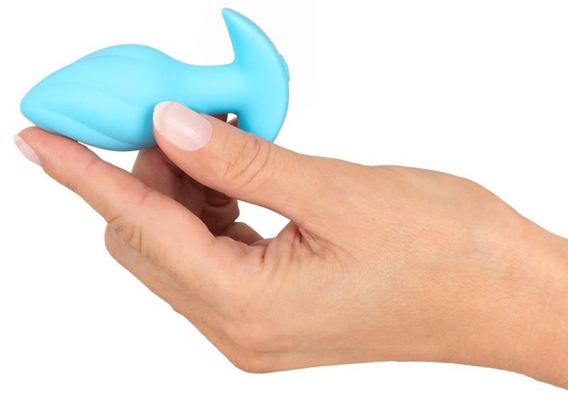 cuties vibrating plug blue zdjęcie 4